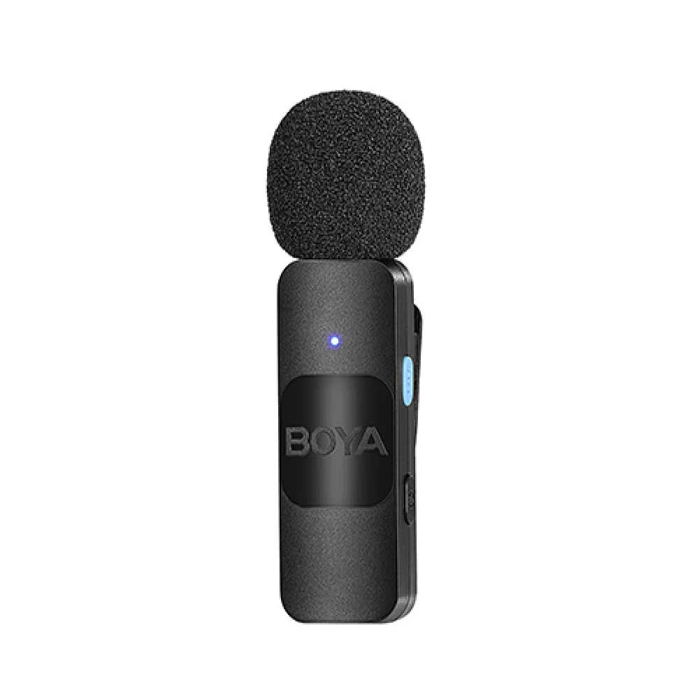 Imagem 3 de 5 do produto Microfone Lapela Boya By-v2, Sem Fio, Wireless, Conexão Lightning