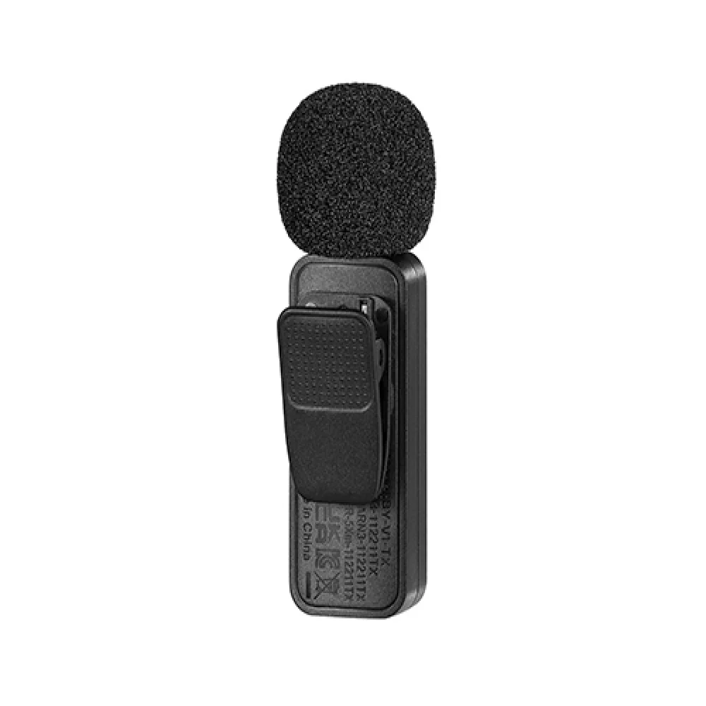 Imagem 4 de 5 do produto Microfone Lapela Boya By-v2, Sem Fio, Wireless, Conexão Lightning