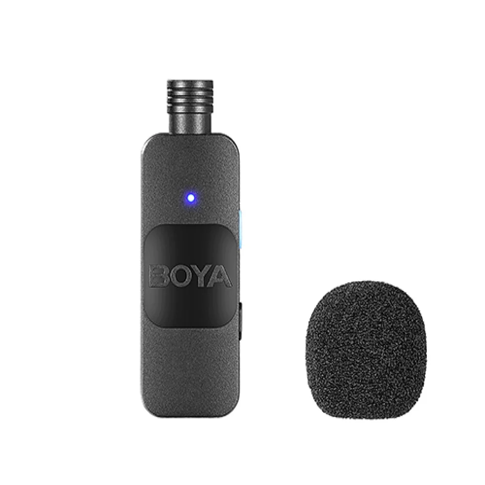 Imagem 5 de 5 do produto Microfone Lapela Boya By-v2, Sem Fio, Wireless, Conexão Lightning