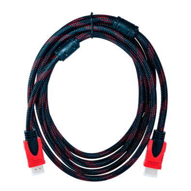 Cabo HDMI Hayom, 3 Metros, Blindado, Full HDMI, 4k, Led, Resistente, Pc