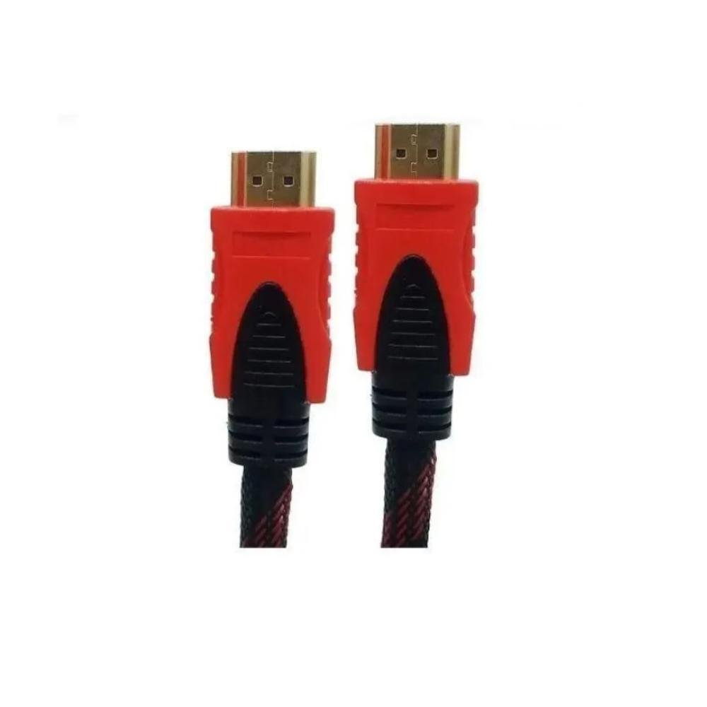 Imagem 2 de 3 do produto Cabo HDMI Hayom, 3 Metros, Blindado, Full HDMI, 4k, Led, Resistente, Pc