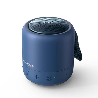 Caixa De Som Elashopp, Bluetooth, USB-C Anker A3119, Azul