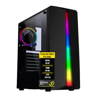 自作ゲーミングPC/Core i5-8500/16GB/RTX2060 格安】 RTX2060搭載すぐに使えるゲーミングPCフルセット 自作