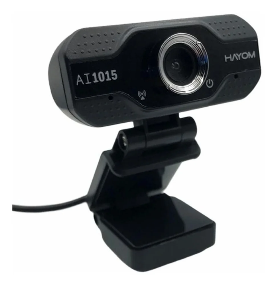 Webcam Hayom Câmera Full HD, 1080p, Microfone, USB, Home Office, PC