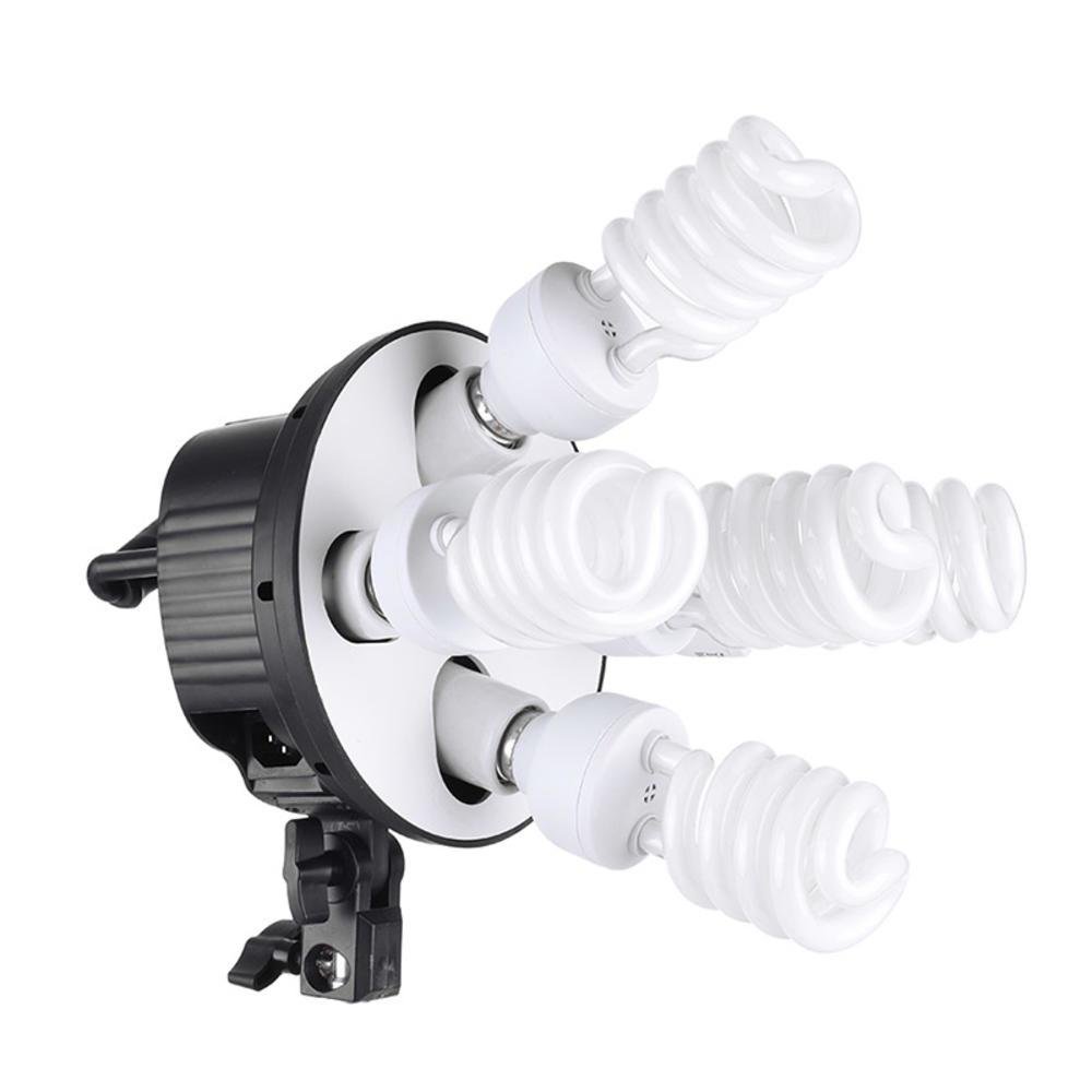 Imagem 3 de 5 do produto Estúdio De Iluminação Ares, 675w, Com Softboxs 50x70, E Lâmpadas, 220v