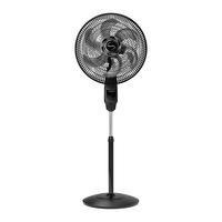 Ventilador mallory coluna chronos 40cm pr-gr grafite 127vo ventilador de coluna chronos tem auto desligamento programável com controle remoto. com pot