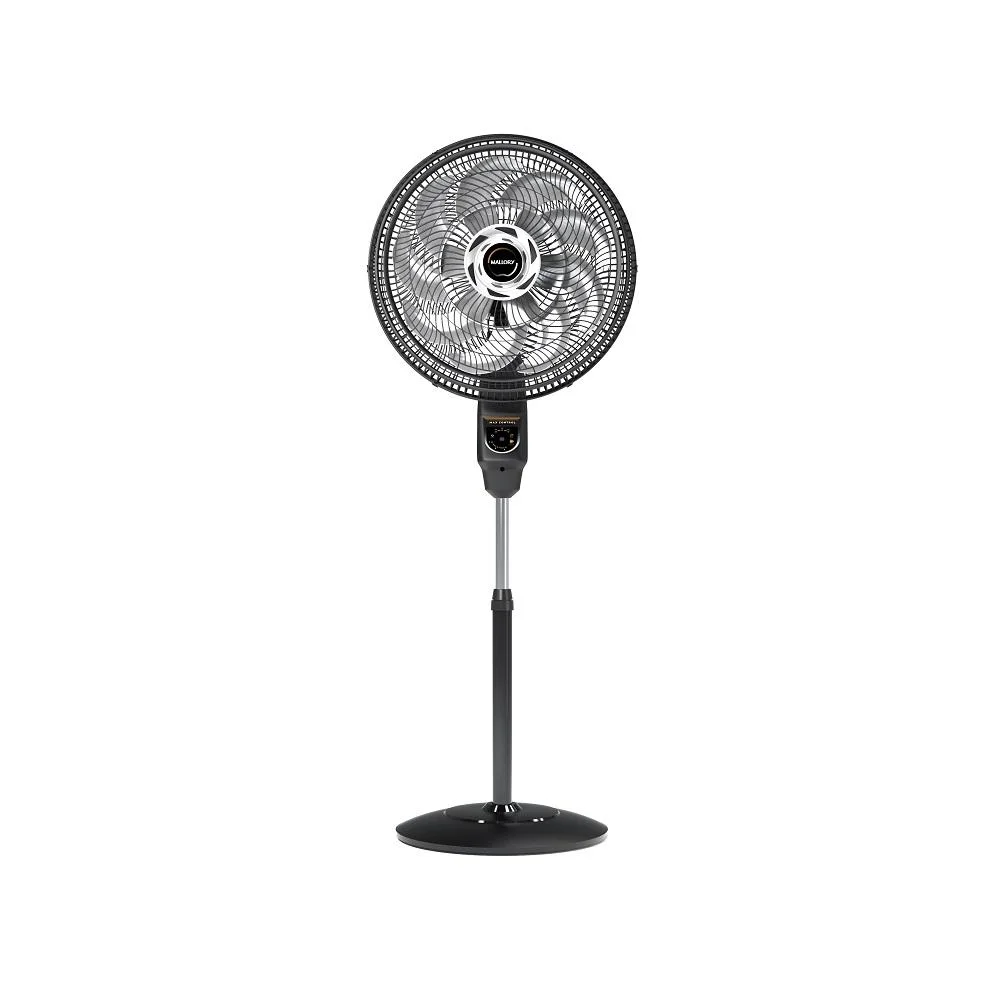 Imagem 4 de 5 do produto Ventilador de Coluna Mallory Max Control, 40cm, 140w, 220V, Preto E Grafite
