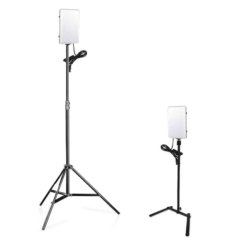 Imagem 4 de 5 do produto Kit com2 Iluminadores LED, 20w + Tripé, 2 Metros, Braço Articulável, Suporta até 2kg