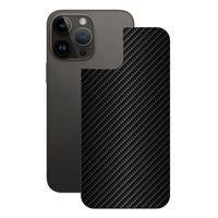 Película Iphone 14 Pro, Traseira Fibra Carbono Preta - Gshield