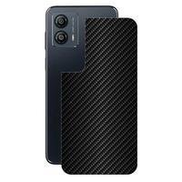 Película Para Motorola Moto G53 5g, Traseira De Fibra De Carbono Preta - Gshield