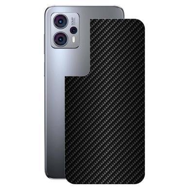 Película Para Motorola Moto G23, Traseira De Fibra De Carbono Preta - Gshield