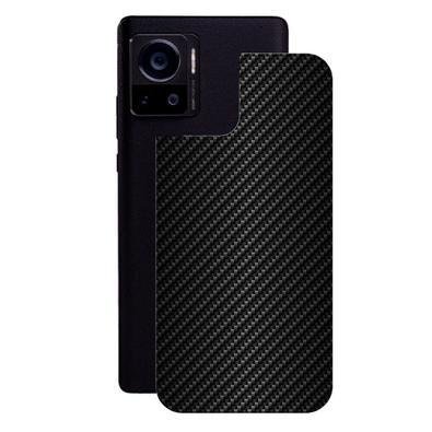 Película Para Motorola Edge 30 Ultra 5g, Traseira De Fibra De Carbono Preta - Gshield