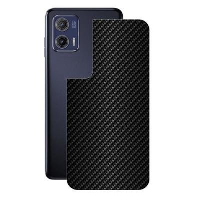 Película Para Motorola Moto G73 5g, Traseira De Fibra De Carbono Preta - Gshield