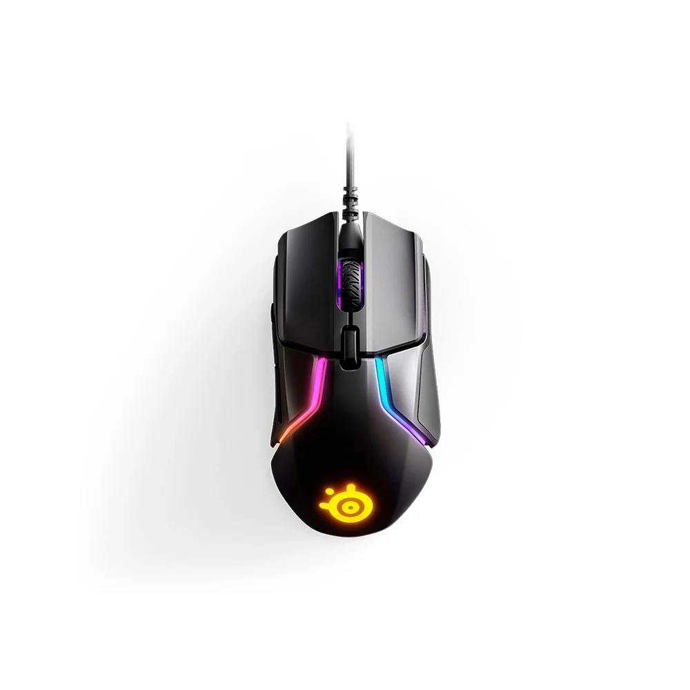 Imagem 2 de 4 do produto Mouse Gamer Steelseries, Rival 600, Com Fio, Com RGB, Lighting, Preto-62446