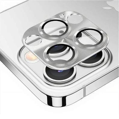 Protetor De Lente De Câmera De Alumínio Para Iphone 14 Pro, Prata - Gshield