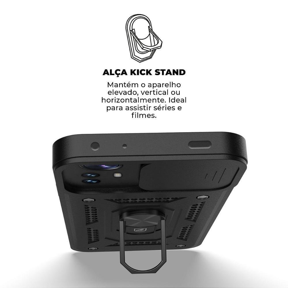 Imagem 3 de 4 do produto Capa Gshield Para Xiaomi 12, Dinamic Cam Protection