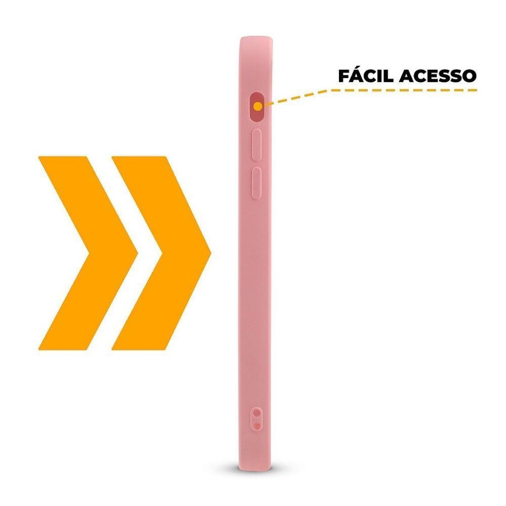 Imagem 4 de 5 do produto Capa Gshield Para Iphone 14 Pro Max, Silicon Cloud, Rosa