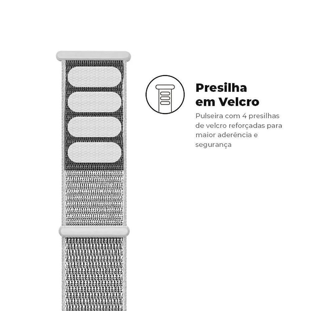 Imagem 2 de 5 do produto Multiira Para Apple Watch Ballistic 49mm, Branco - Gshield