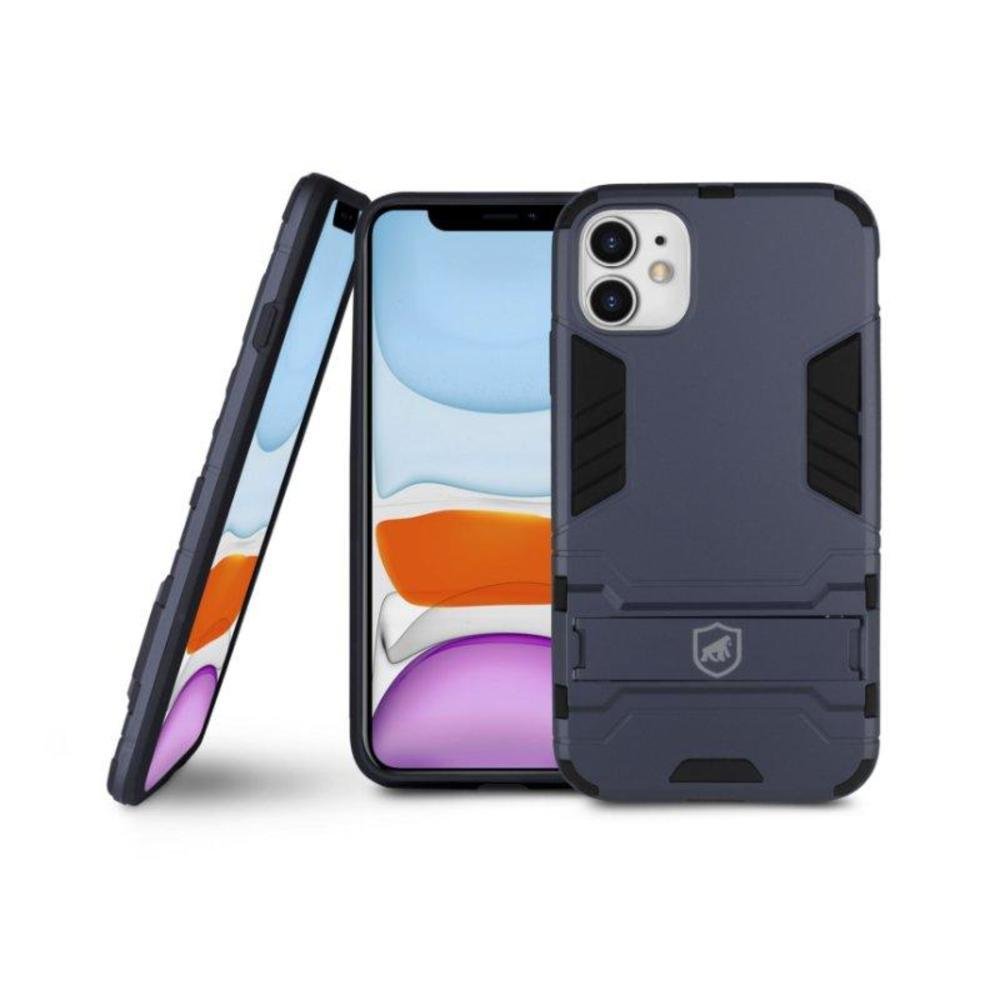 Imagem 2 de 5 do produto Kit Gshield Para Iphone 11 com Capa Armor + Película Coverage 5D Pro, Preta