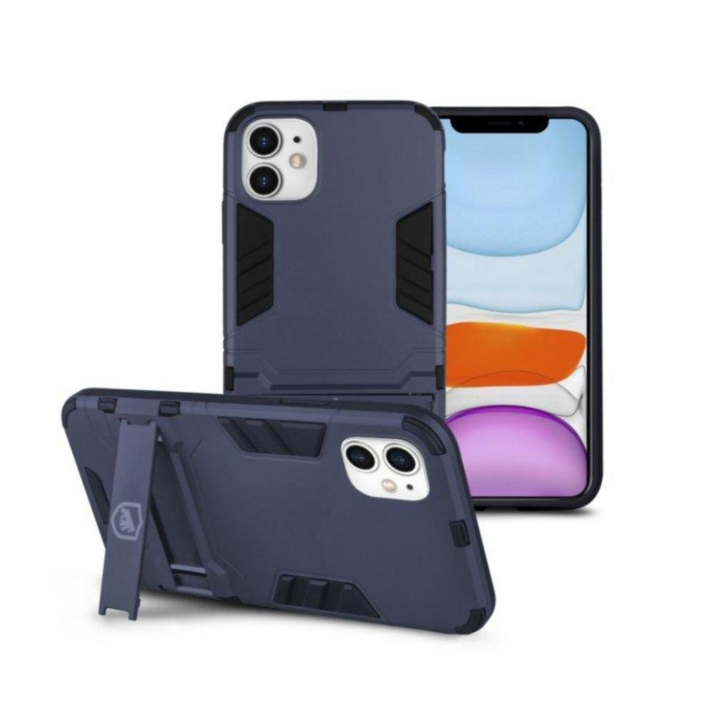 Imagem 4 de 5 do produto Kit Gshield Para Iphone 11 com Capa Armor + Película Coverage 5D Pro, Preta