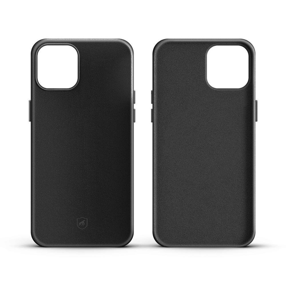 Imagem 3 de 5 do produto Kit Gshield Para Iphone 11, com Capa Couro Dual Preta E Película Coverage 5D Pro, Preta