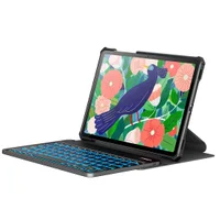 Capa com Teclado Premium Infiland, Galaxy Tab S8, 11 Pol, 2022, X700 X706, Função Wake, Sleep, Suporte para S Pen