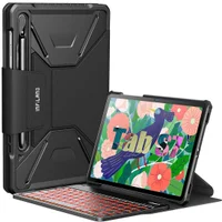 Capa com Teclado Premium Infiland, Galaxy Tab S7, 11 Pol, 2020, T870 T875, Função Wake, Sleep, Suporte S Pen