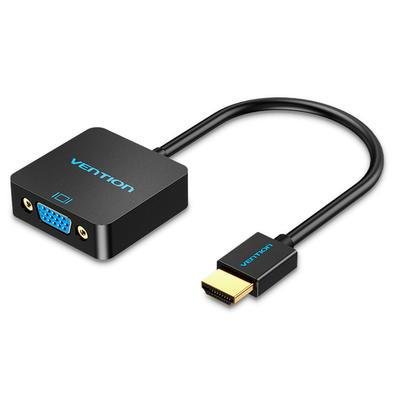 Cabo Conversor Adaptador HDMI Para VGA, P2 Audio, 15cm - Vention