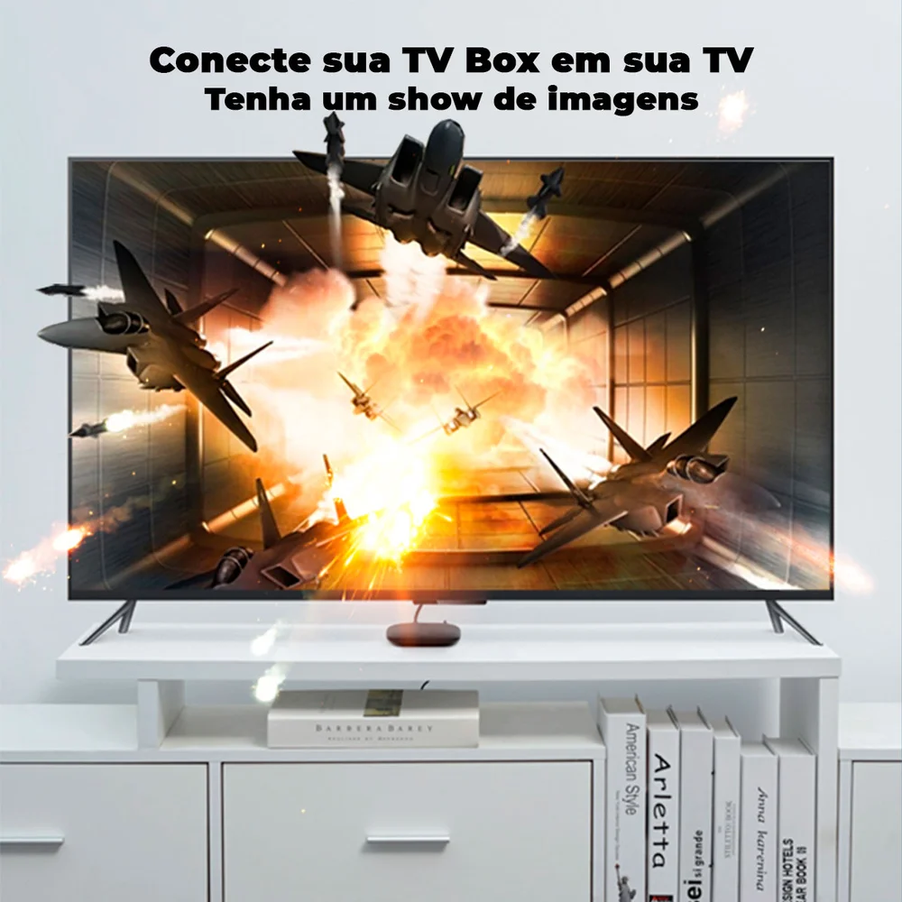 Imagem 2 de 5 do produto Cabo HDMI Vention, 2.0, Slim Fino, FULL HD, 4k, Tv, Blindado, 3m