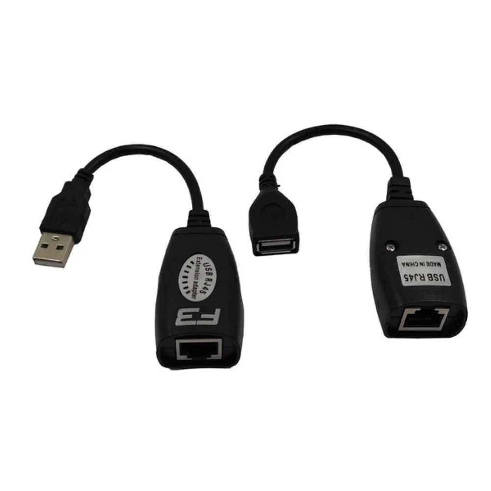 Imagem 4 de 4 do produto Cabo De Rede F3 Extensor USB Via Cabo De Rede Jc-ad-2rj45