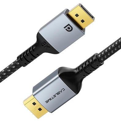 Cabo Displayport 1.4 8k, 60hz, 2m - Cabletime