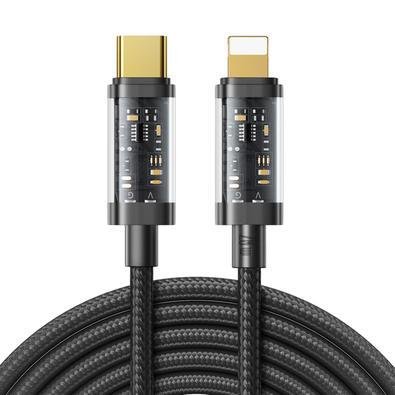 Cabo Carregador Lightning Para USB C, 20w, 2m, Preto - Joyroom