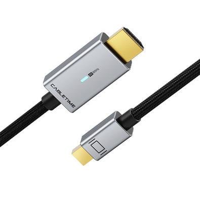 Cabo Mini Dp Cabletime Thunderbolt 2, Para HDMI, 4k, 60hz, 1.8m