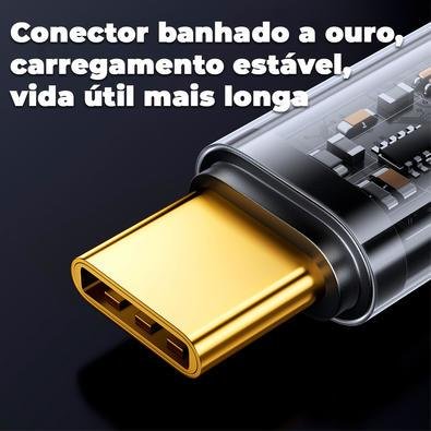 Cabo USB C, 100w, Carregamento Ultra Rápido, 1,2m, - Joyroom — foto 4