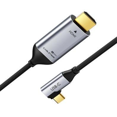 Cabo Cabletime USB C, Para HDMI, 4k, 60hz, Para Macbook Pro, 1.8m