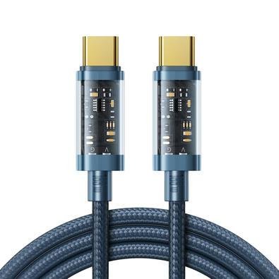 Cabo USB C, 100w, Carregamento Ultra Rápido, 1,2m, Azul - Joyroom