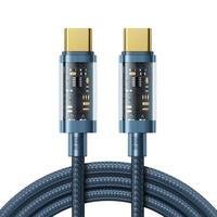 Cabo USB C, 100w, Carregamento Ultra Rápido, 1,2m, Azul - Joyroom