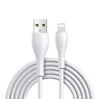 Cabo USB A Lightning 2.0, Carregador Rápido, 1m, Branco - Joyroom
