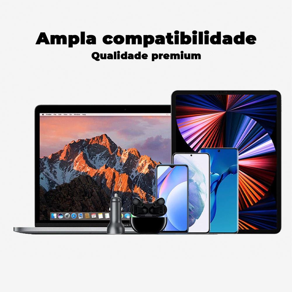 Imagem 2 de 5 do produto Cabo Cabletime USB C, Para USB A, 3.0, Carregamento Rápido, 50cm
