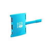 SKU: CB40UTamanho: 14cmCor: Azul_________________Switch Dock Para NintendoHub USB C 3 em 1Ampla compatibilidadeHDMI 4K 30HzUSB 3.0 5GbpsUSB C PD 100WC