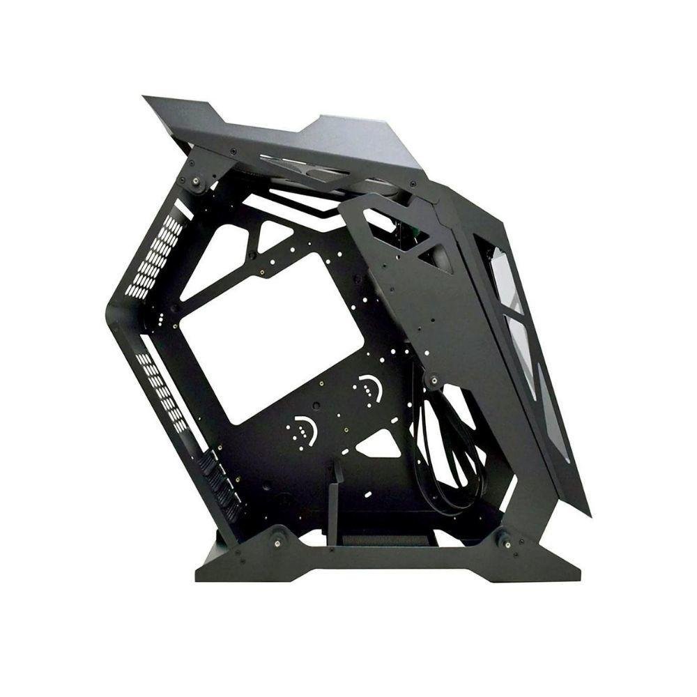 Gabinete Gamer Brazil Pc,  ATX Prime Otm, Black, Com Lateral De Vidro