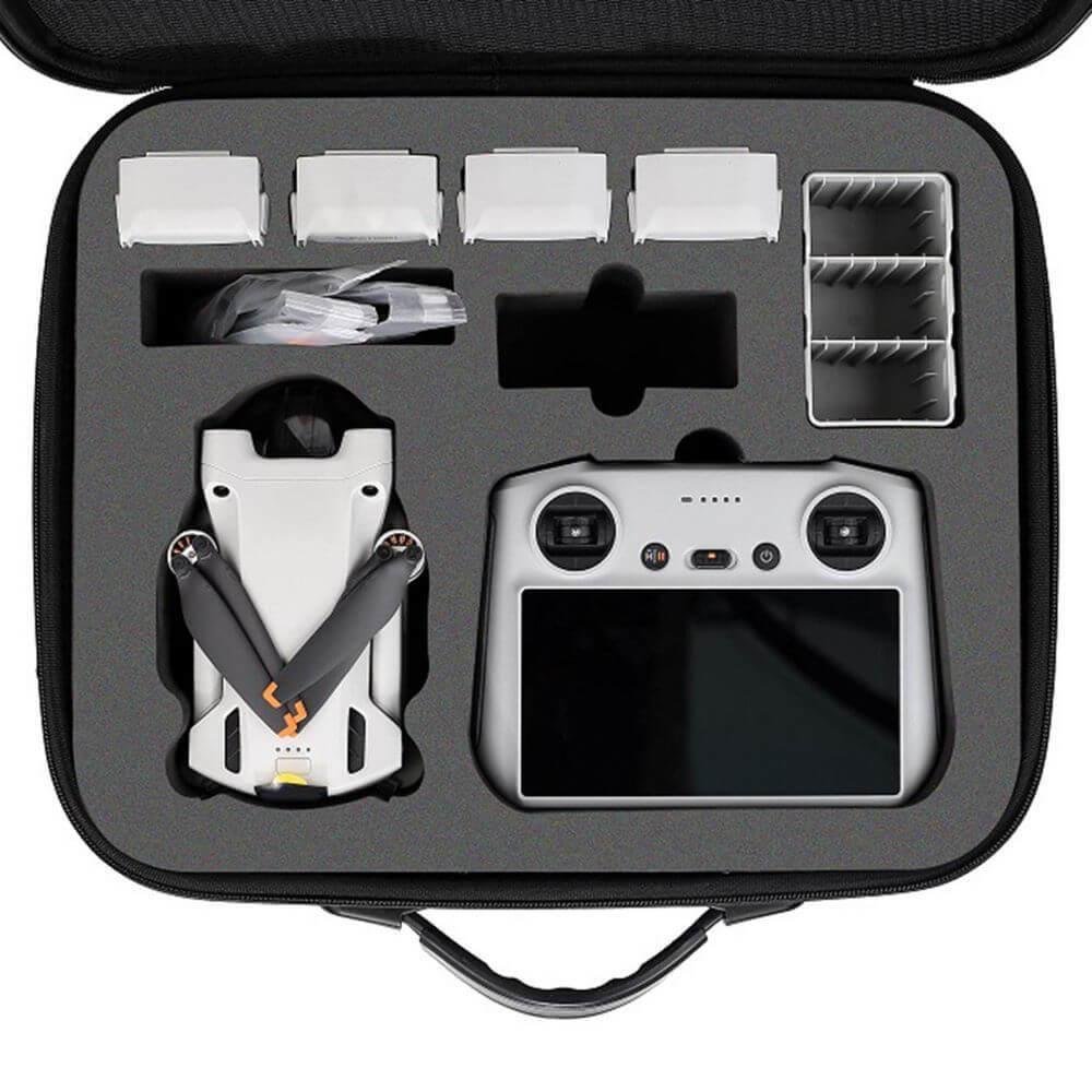 Maleta Para Drone Dji Mini 3 Pro, Com Alça De Ombro - Cinza