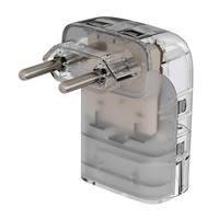 DPS Iclamper Pocket Fit, 2 Pinos, 20a, Proteção Contra Raios E Surtos Elétricos Clamper, Transparente