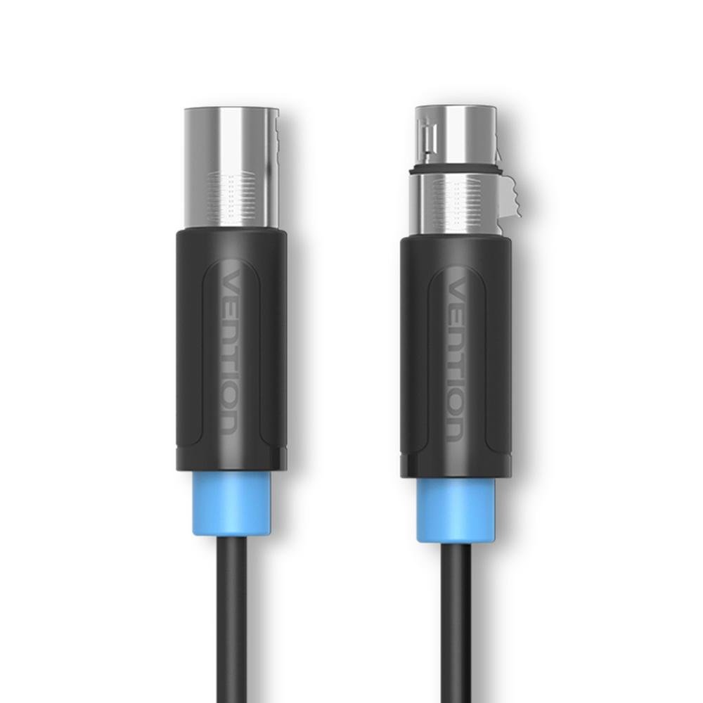 Imagem 5 de 5 do produto Cabo Vention Xlr Canon Audio Balanceado Microfone Som, 2m