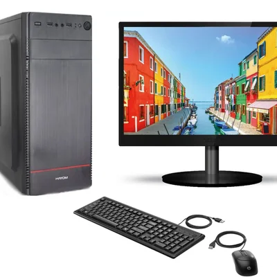 Computador Gaming Info Desktop, Intel Core I7, 16GB RAM, SSD 480GB, Monitor 19 Polegadas, HDMI, Windows 10