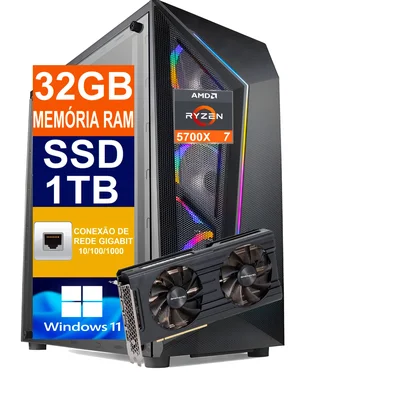 ゲーミングPC/Windows11/RTX3070/SSD512GB/HDD1TB PC Gamer Intel® Core™ i7-10700F 2.9GHz 32GB 2TB + SSD 512GB RTX