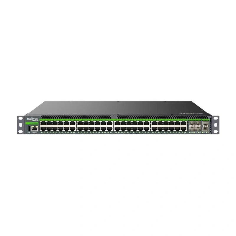 Imagem 2 de 5 do produto Switch Gerenciavel Intelbras 48p + 6p - Sfp S3054g-b 4760077