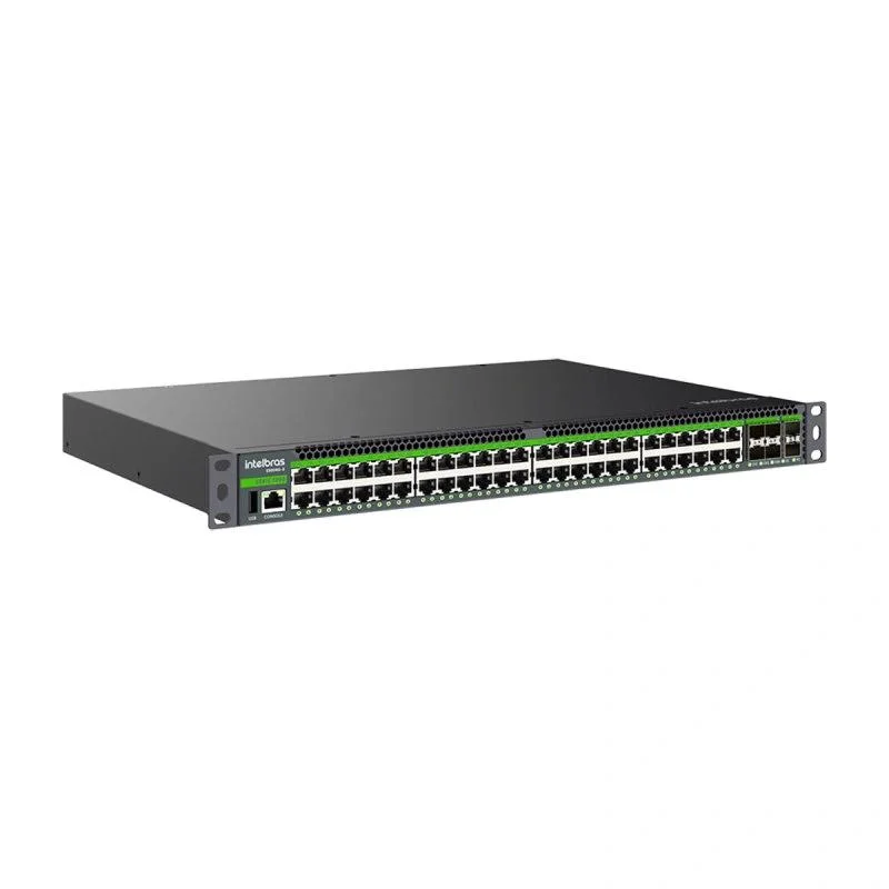 Imagem 4 de 5 do produto Switch Gerenciavel Intelbras 48p + 6p - Sfp S3054g-b 4760077