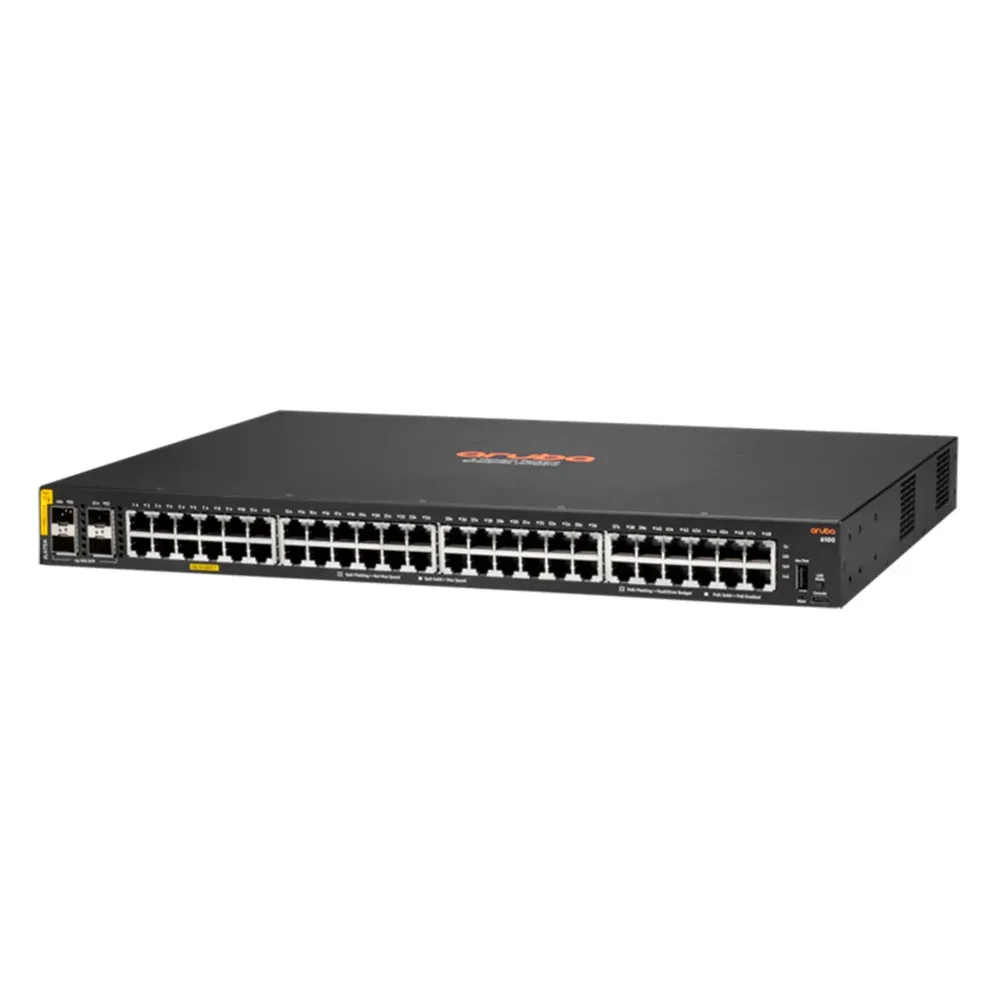 Imagem 3 de 3 do produto Switch Hpe Aruba 6100, Portas 48g, 4sfp+ - Cl4 Jl675a I
