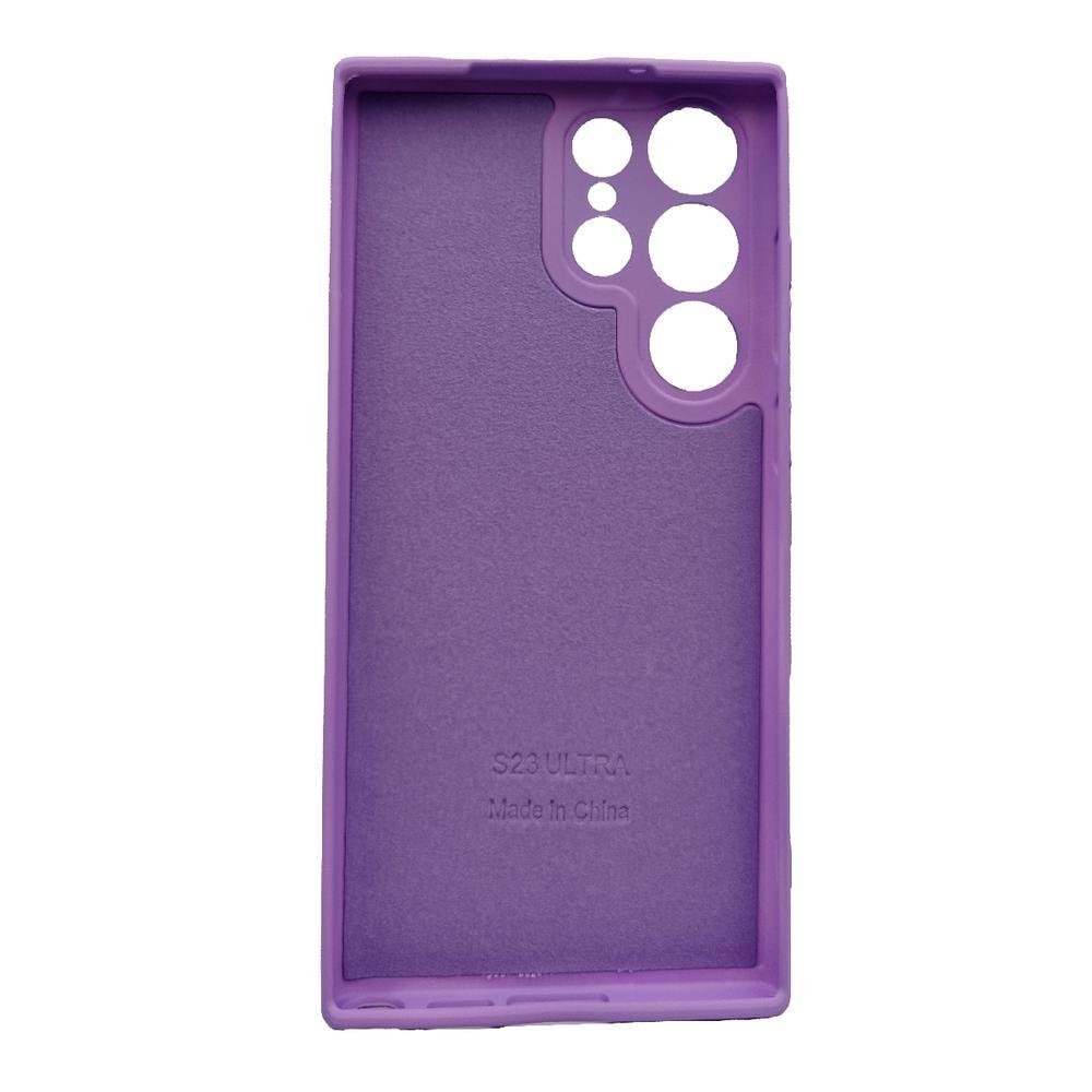 Imagem 2 de 2 do produto Capa Hhw Compatível Com Samsung Galaxy S23 Ultra, Tela 6.8, Case Aveludada Interior